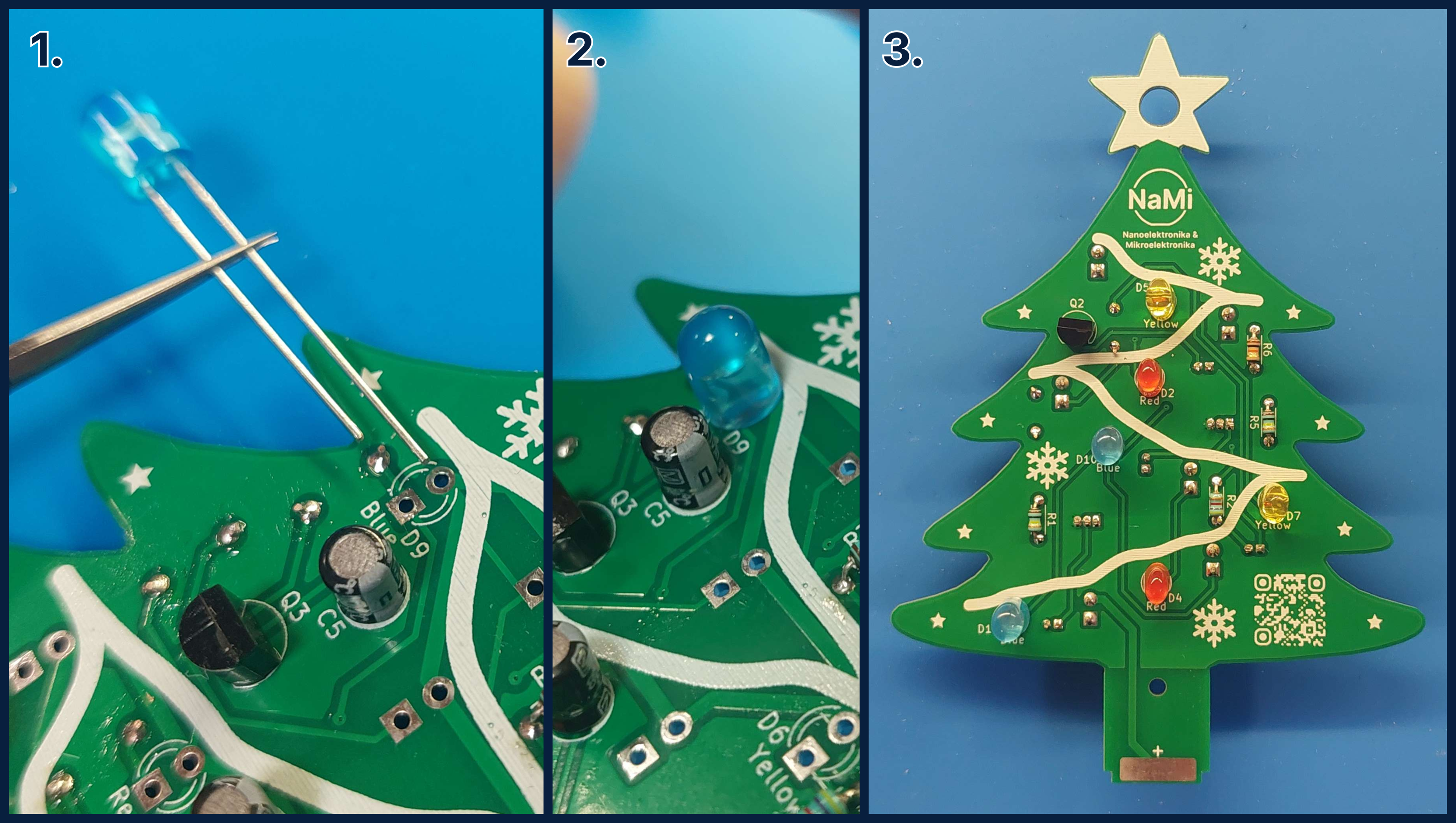 Montaż kondesatorów